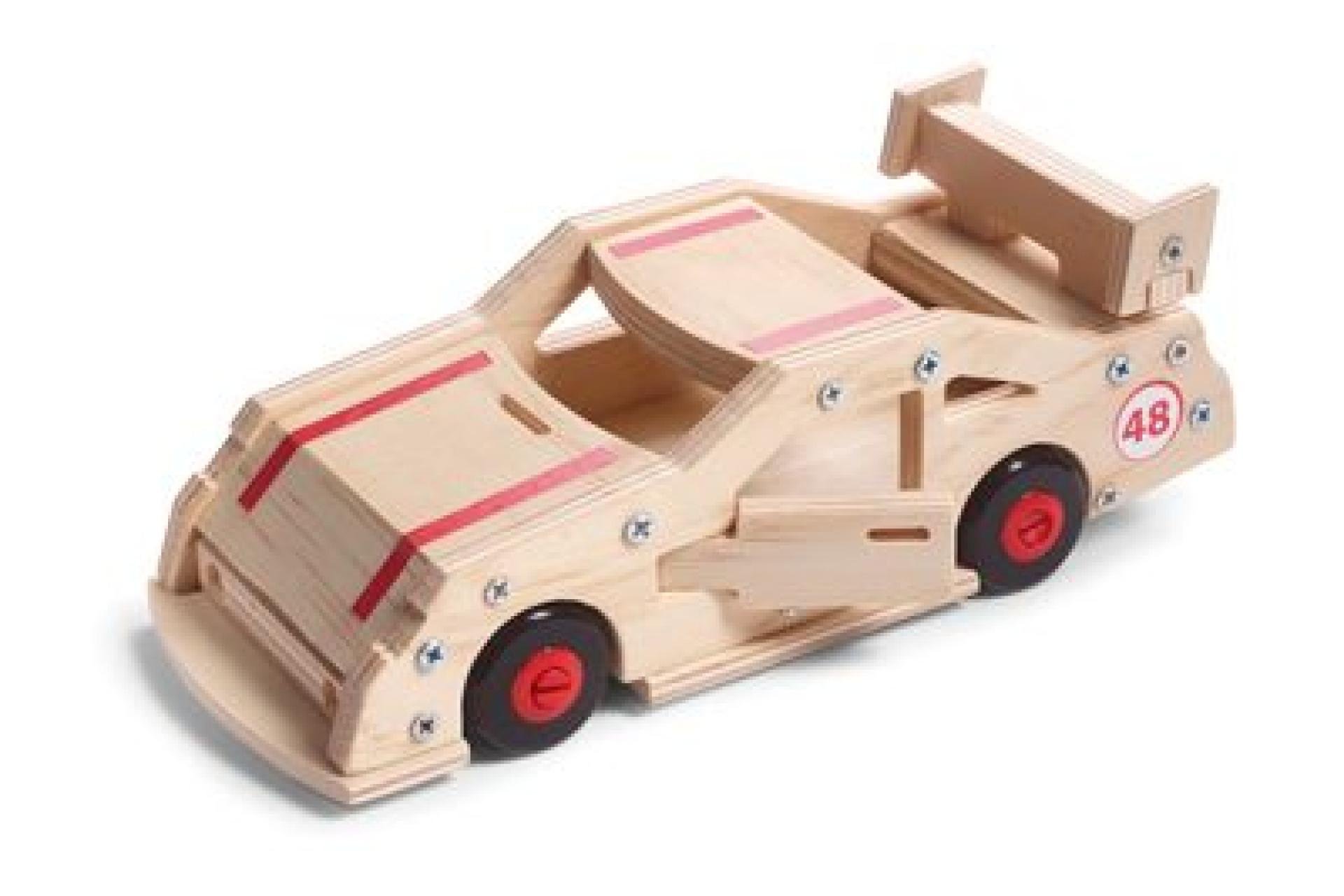 Speelgoedauto van hout